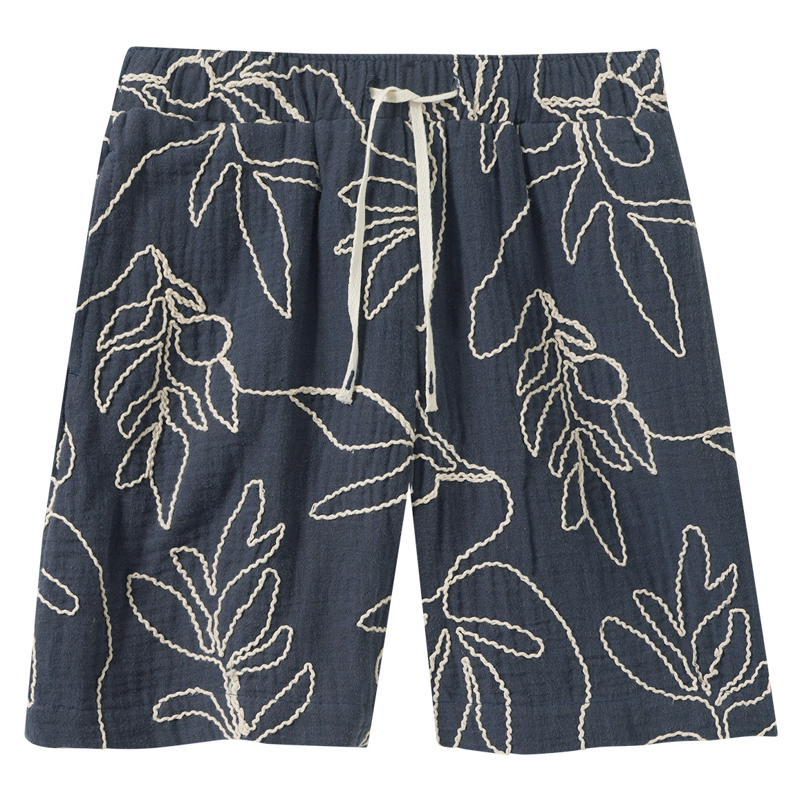 Jungen Musselinshorts mit Stickerei von Topolino
