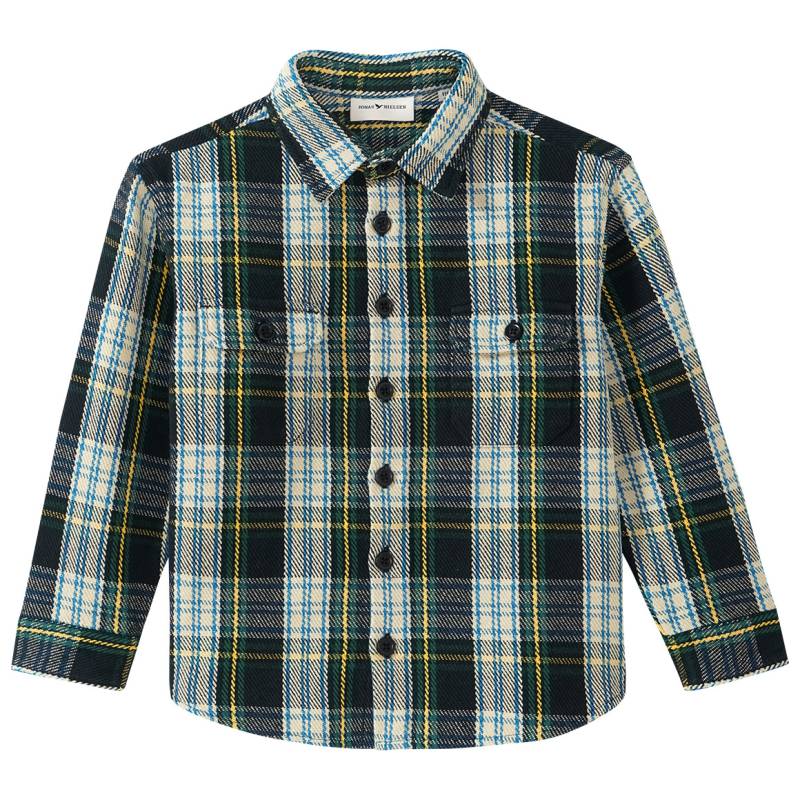 Jungen Overshirt mit Karo-Muster von Topolino