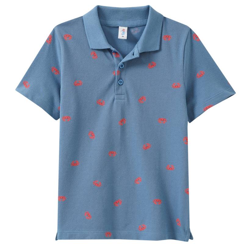 Jungen Poloshirt mit Allover-Print von Topolino