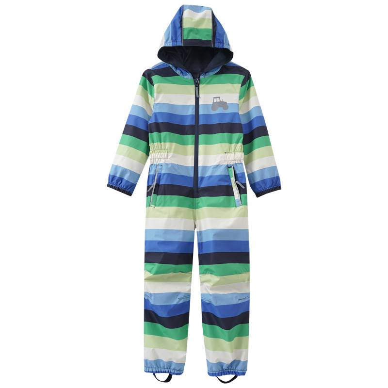 Jungen Regenoverall mit Streifen von Topolino