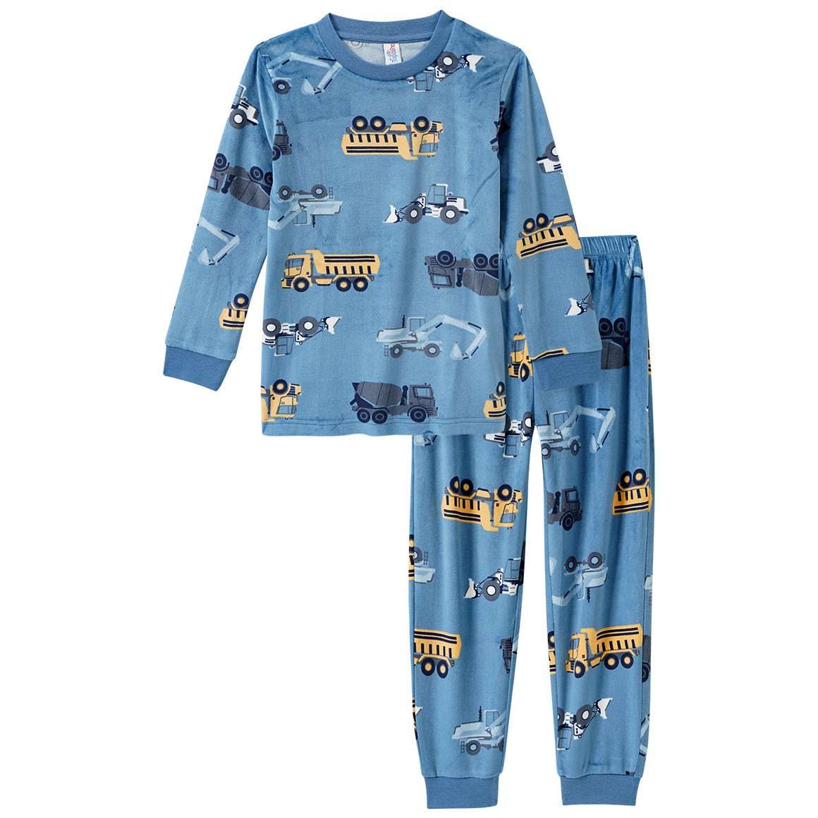 Jungen Schlafanzug mit Baufahrzeugen von Topolino