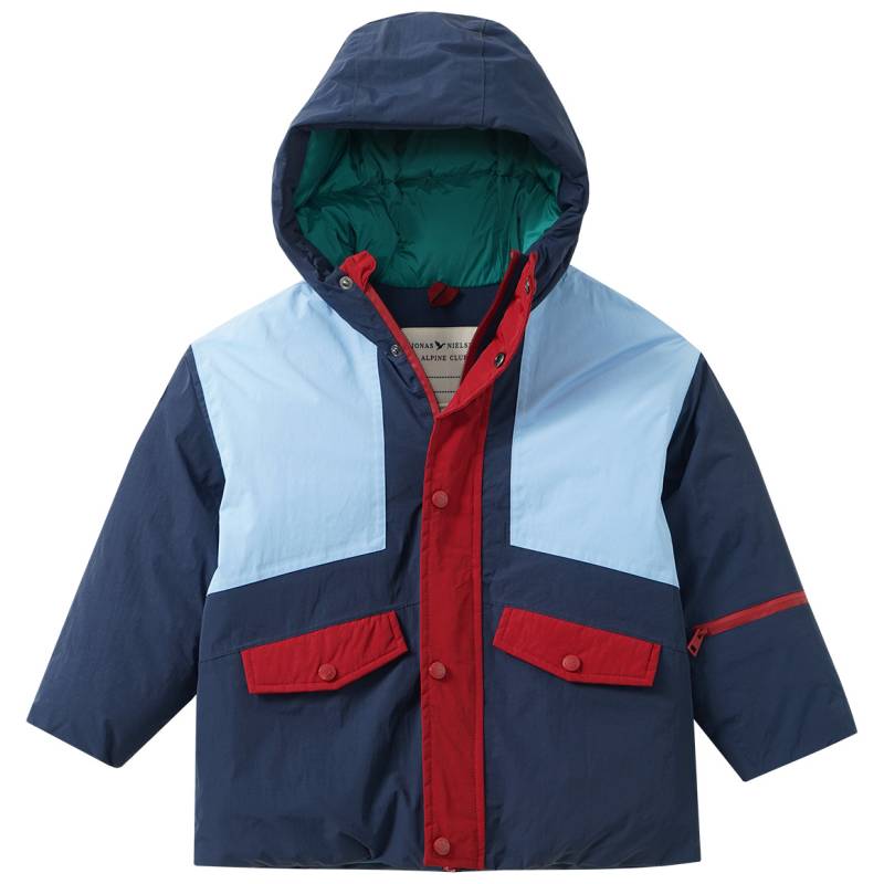 Jungen Schneejacke mit Farbteilern Jungen Schneejacke mit Farbteilern von Topolino
