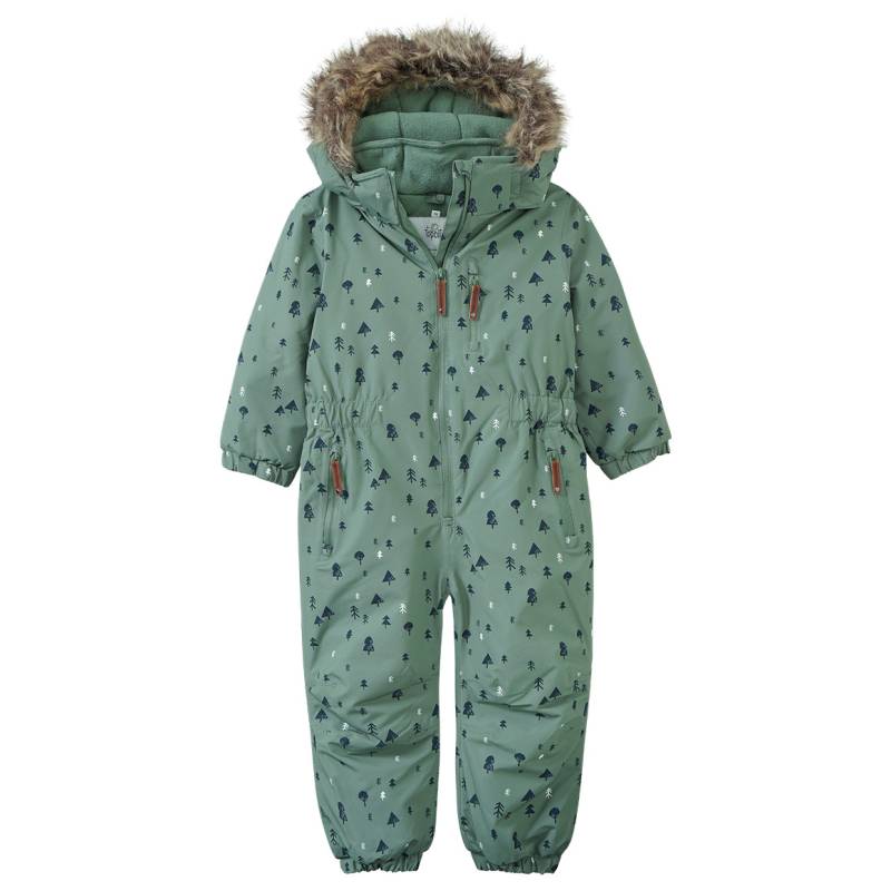 Jungen Schneeoverall mit Fellkapuze Jungen Schneeoverall mit Fellkapuze von Topolino