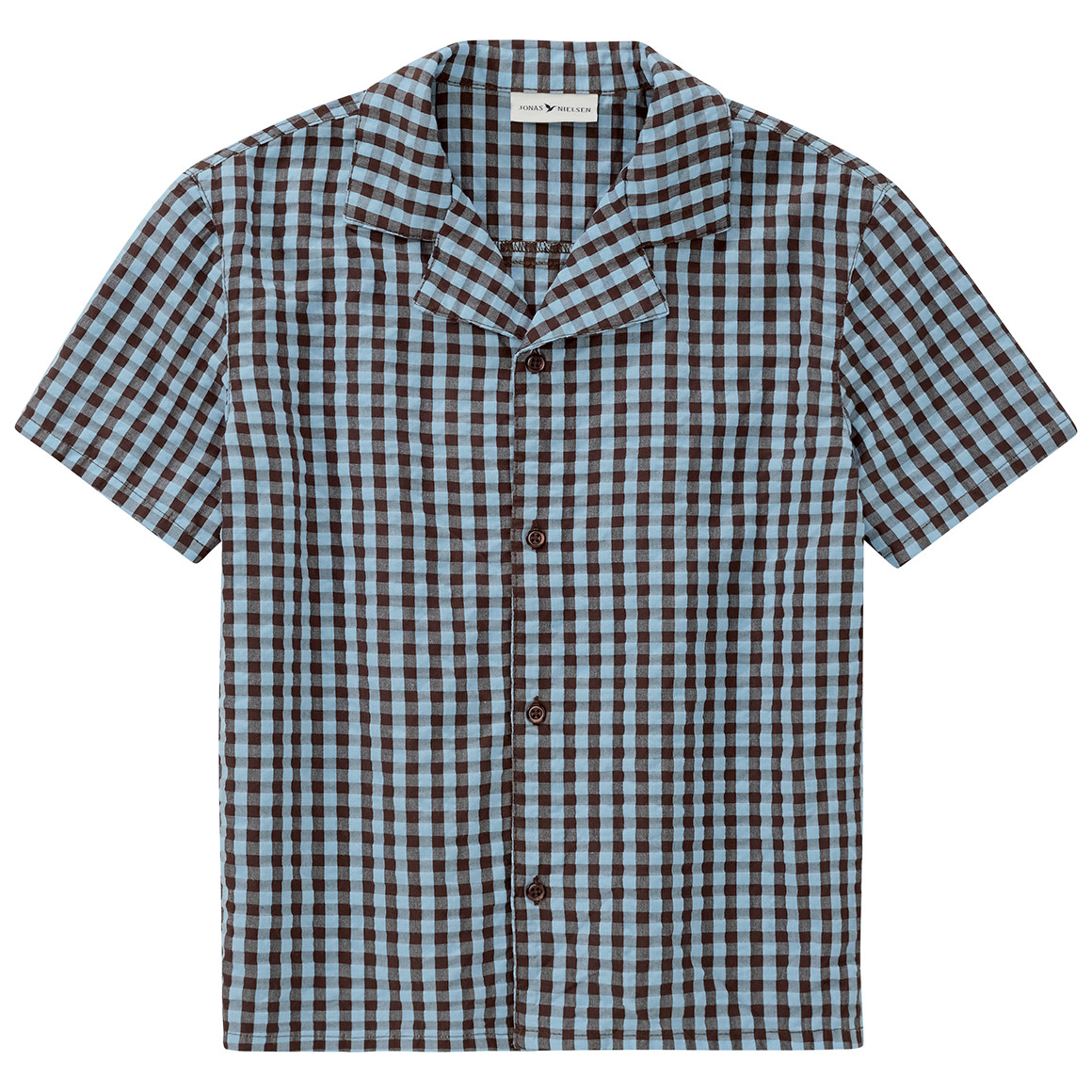 Jungen Seersucker Hemd mit Karo-Muster Jungen Seersucker Hemd mit Karo-Muster von Topolino