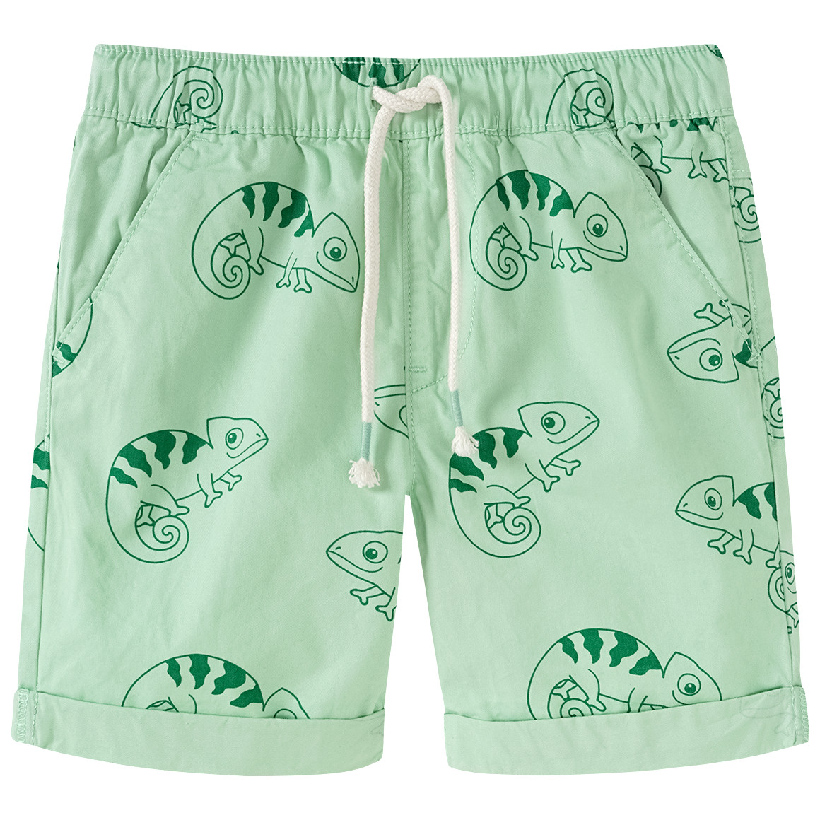 Jungen Shorts mit Chamäleon-Allover von Topolino