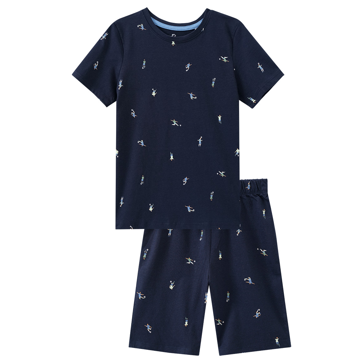 Jungen Shorty mit Fußball-Allover von Topolino