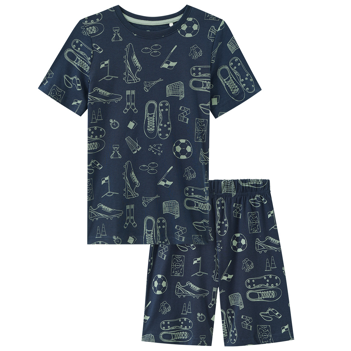 Jungen Shorty mit Fußball-Motiven von Topolino