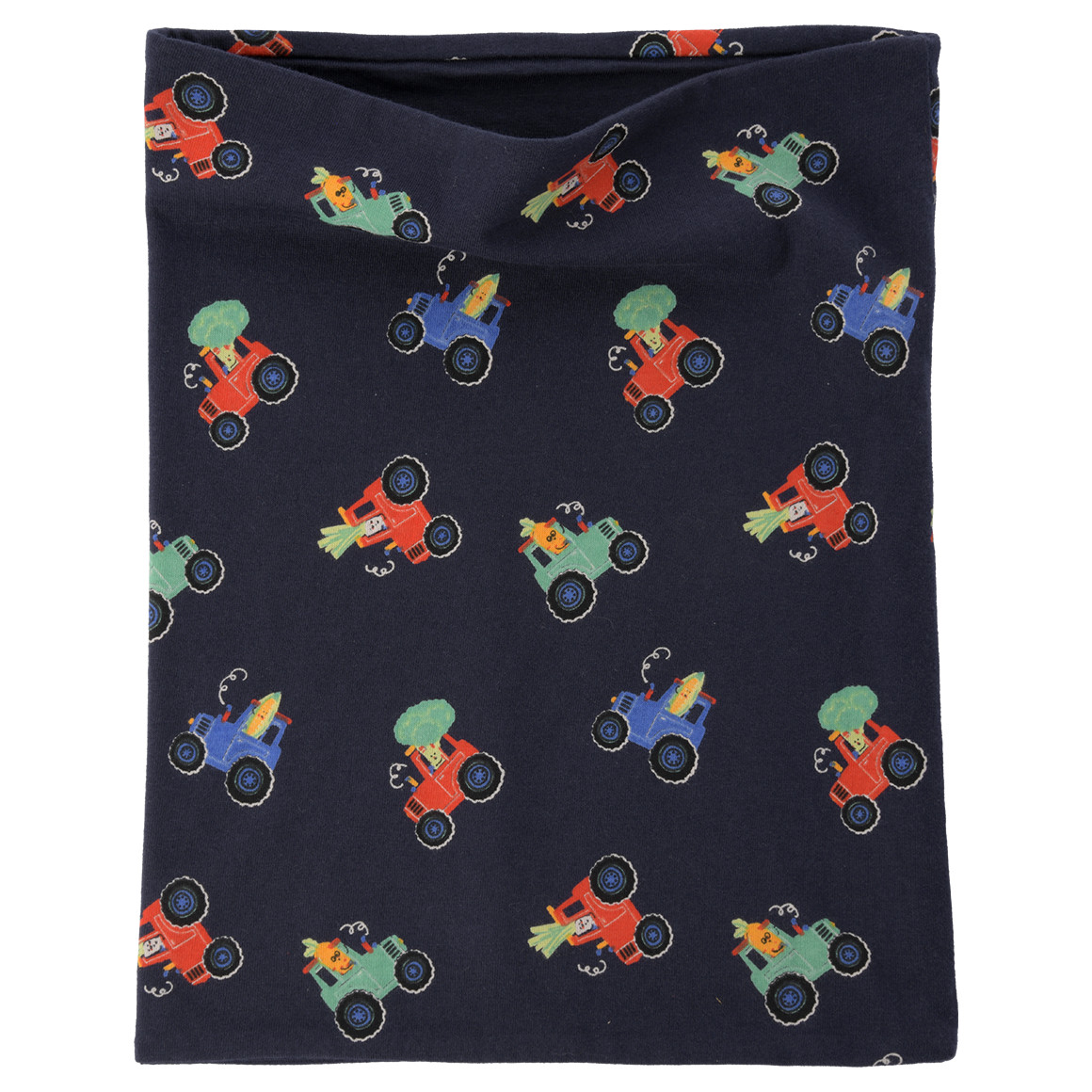 Jungen Snood mit Traktor-Allover von Topolino