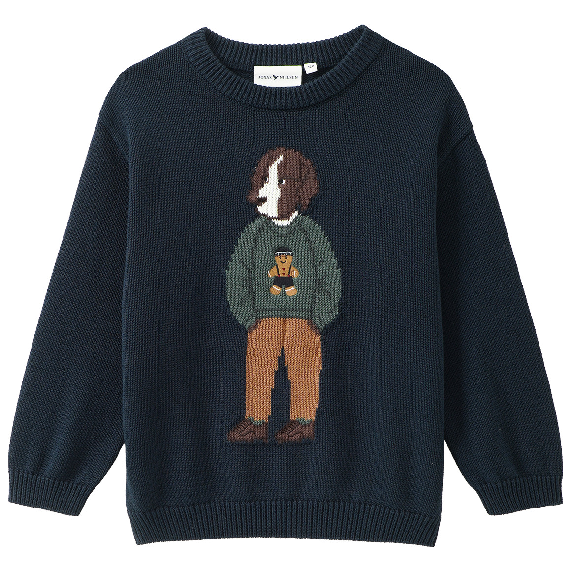 Jungen Strickpullover mit Hunde-Motiv Jungen Strickpullover mit Hunde-Motiv von Topolino