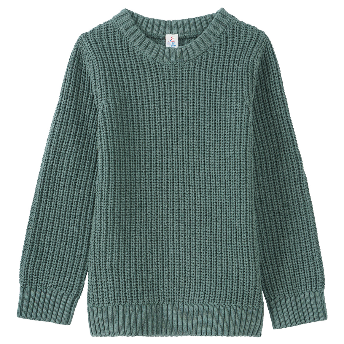 Jungen Strickpullover mit Rippstrick von Topolino