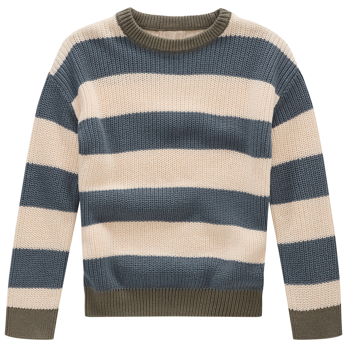Jungen Strickpullover mit Streifen von Topolino