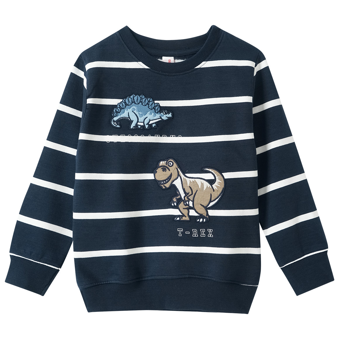 Jungen Sweatshirt mit Dino-Applikationen Jungen Sweatshirt mit Dino-Applikationen von Topolino