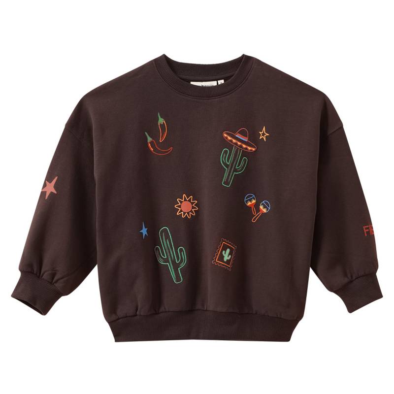 Jungen Sweatshirt mit Stick-Motiven Jungen Sweatshirt mit Stick-Motiven von Topolino