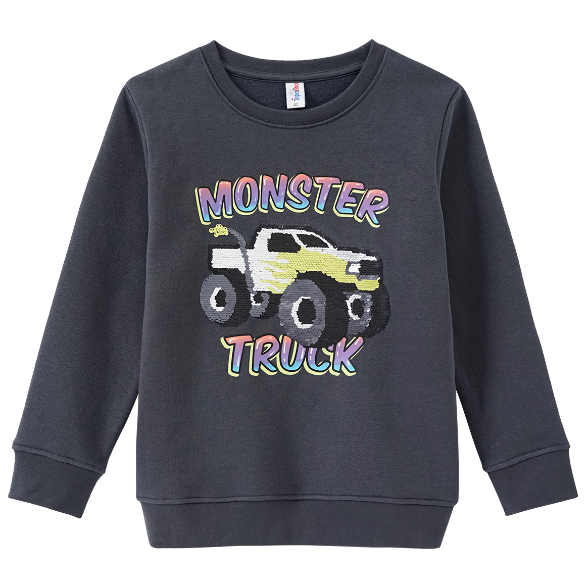 Jungen Sweatshirt mit Wendepailletten von Topolino