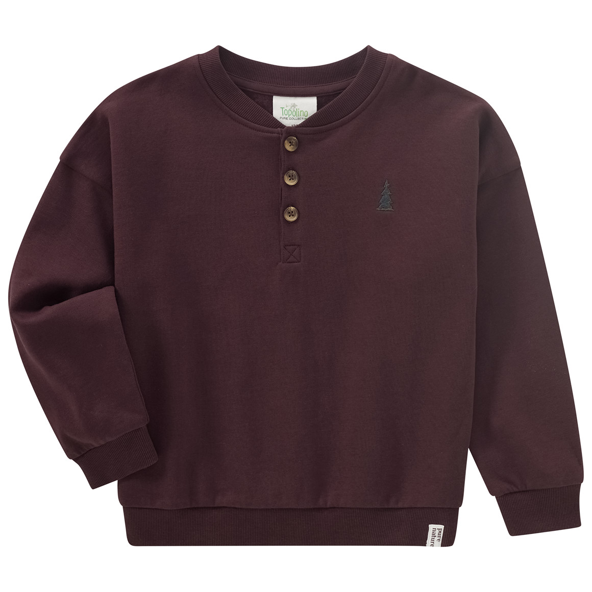 Jungen Sweatshirt mit kleiner Stickerei Jungen Sweatshirt mit kleiner Stickerei von Topolino