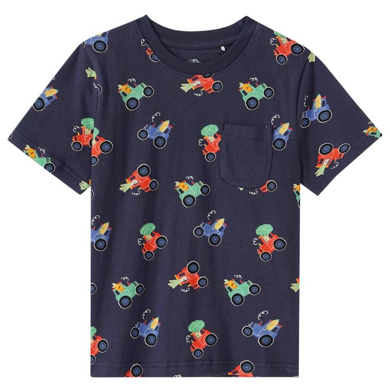 Jungen T-Shirt mit Traktor-Allover von Topolino
