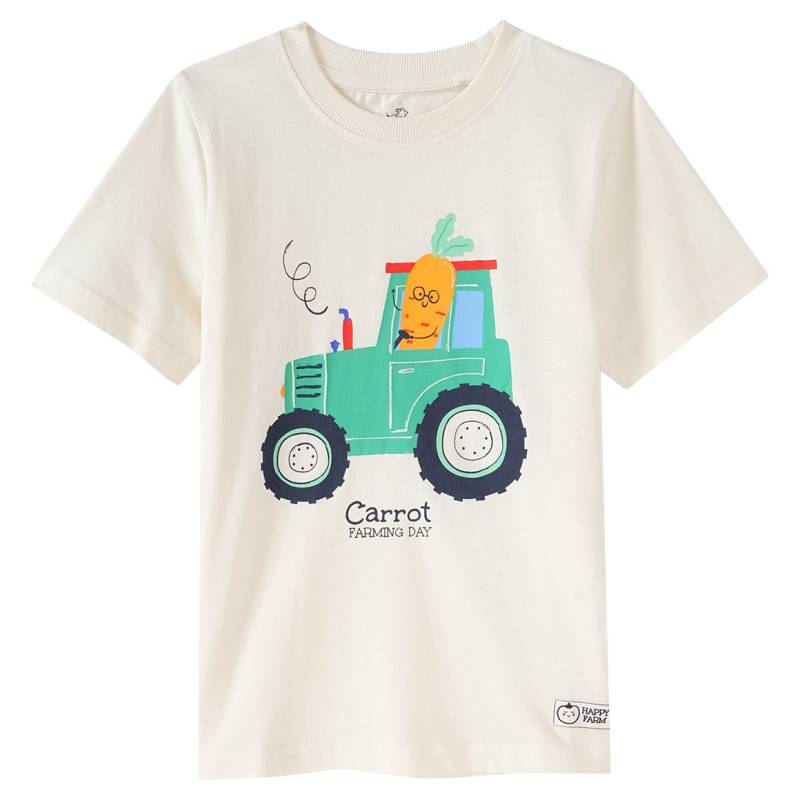 Jungen T-Shirt mit Traktor-Print von Topolino