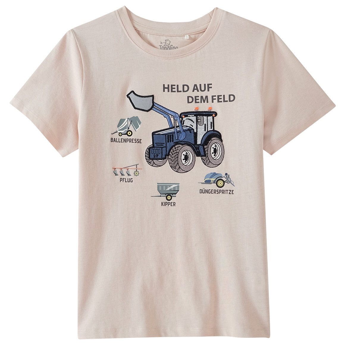 Jungen T-Shirt mit Trecker-Applikation Jungen T-Shirt mit Trecker-Applikation von Topolino