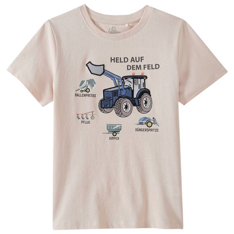 Jungen T-Shirt mit Trecker-Applikation von Topolino
