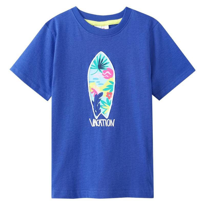 Jungen T-Shirt mit gummiertem Print von Topolino