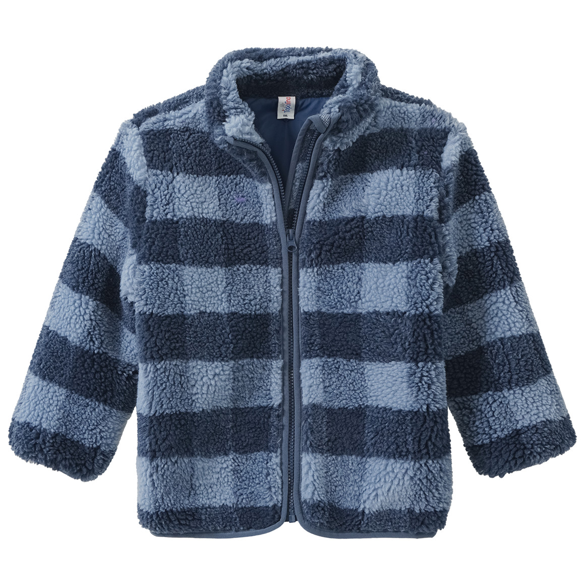 Jungen Teddyjacke mit Karo-Muster Jungen Teddyjacke mit Karo-Muster von Topolino