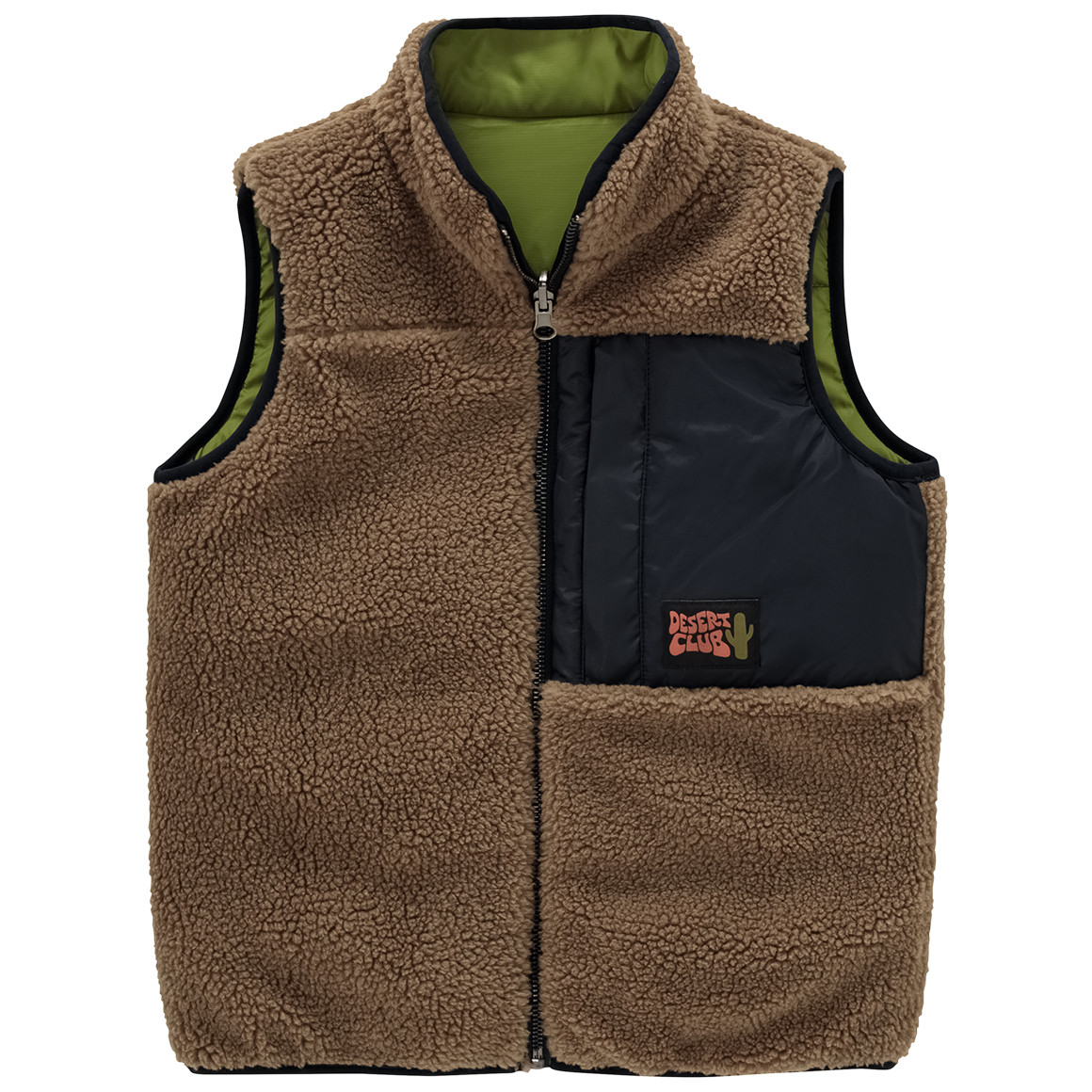 Jungen Weste aus Teddyplüsch Jungen Weste aus Teddyplüsch von Topolino