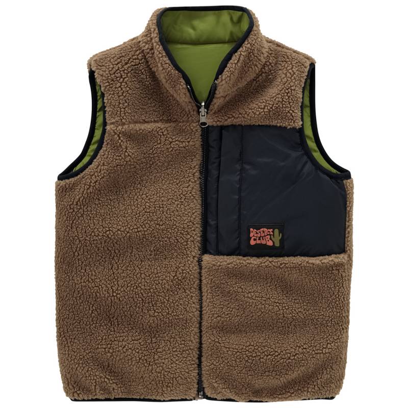 Jungen Weste aus Teddyplüsch Jungen Weste aus Teddyplüsch von Topolino