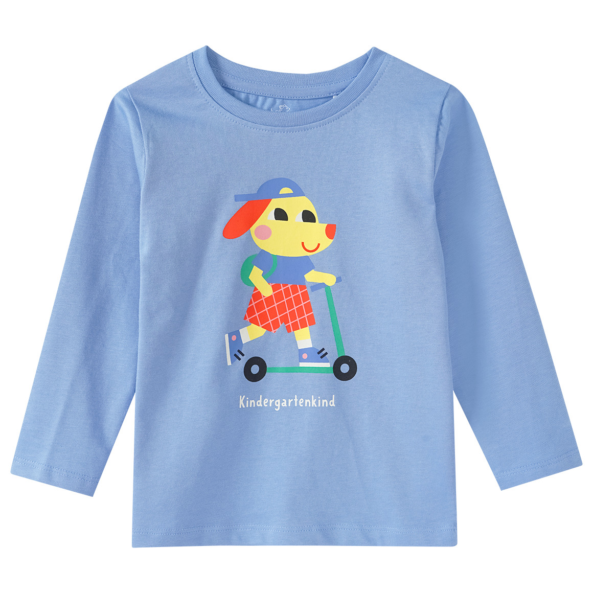 Kinder Langarmshirt mit Kindergarten-Motiv von Topolino
