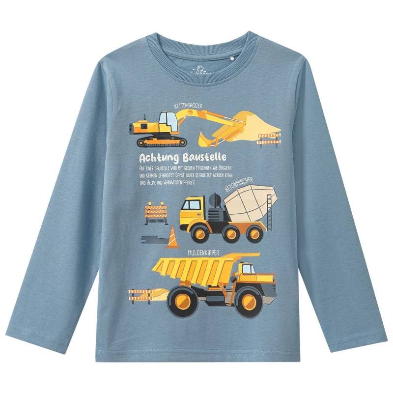 Kinder Langarmshirt mit Baustellen-Print Kinder Langarmshirt mit Baustellen-Print von Topolino