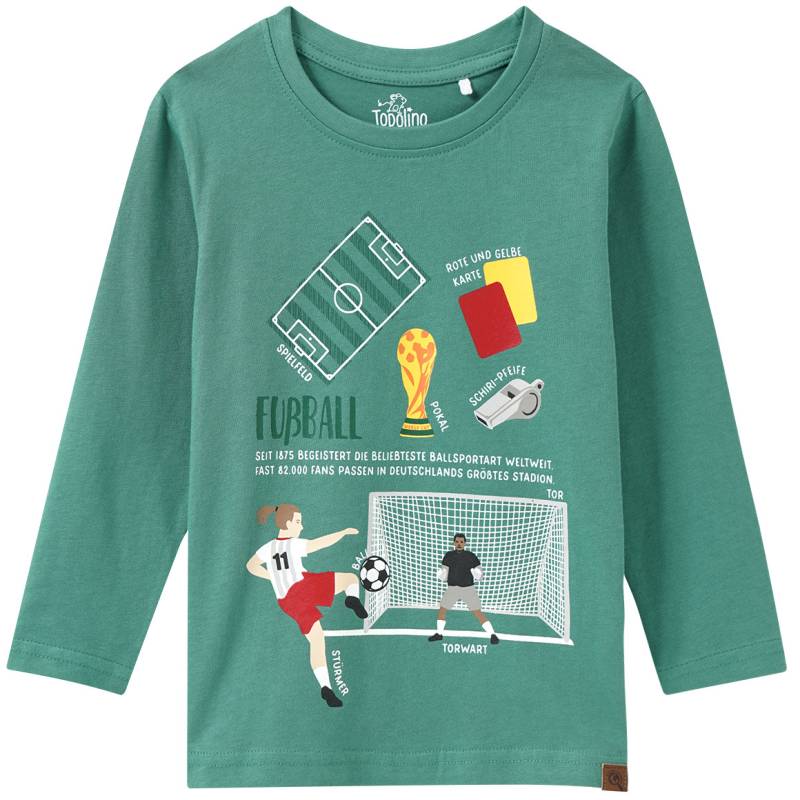 Kinder Langarmshirt mit Fußball-Print von Topolino