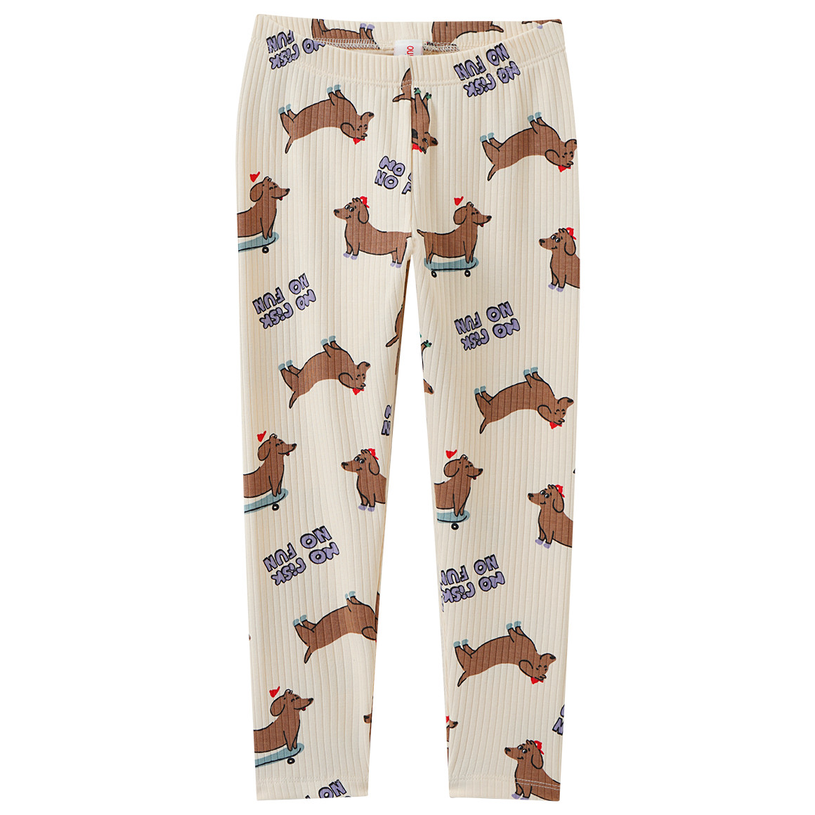 Kinder Leggings mit Rippstruktur von Topolino