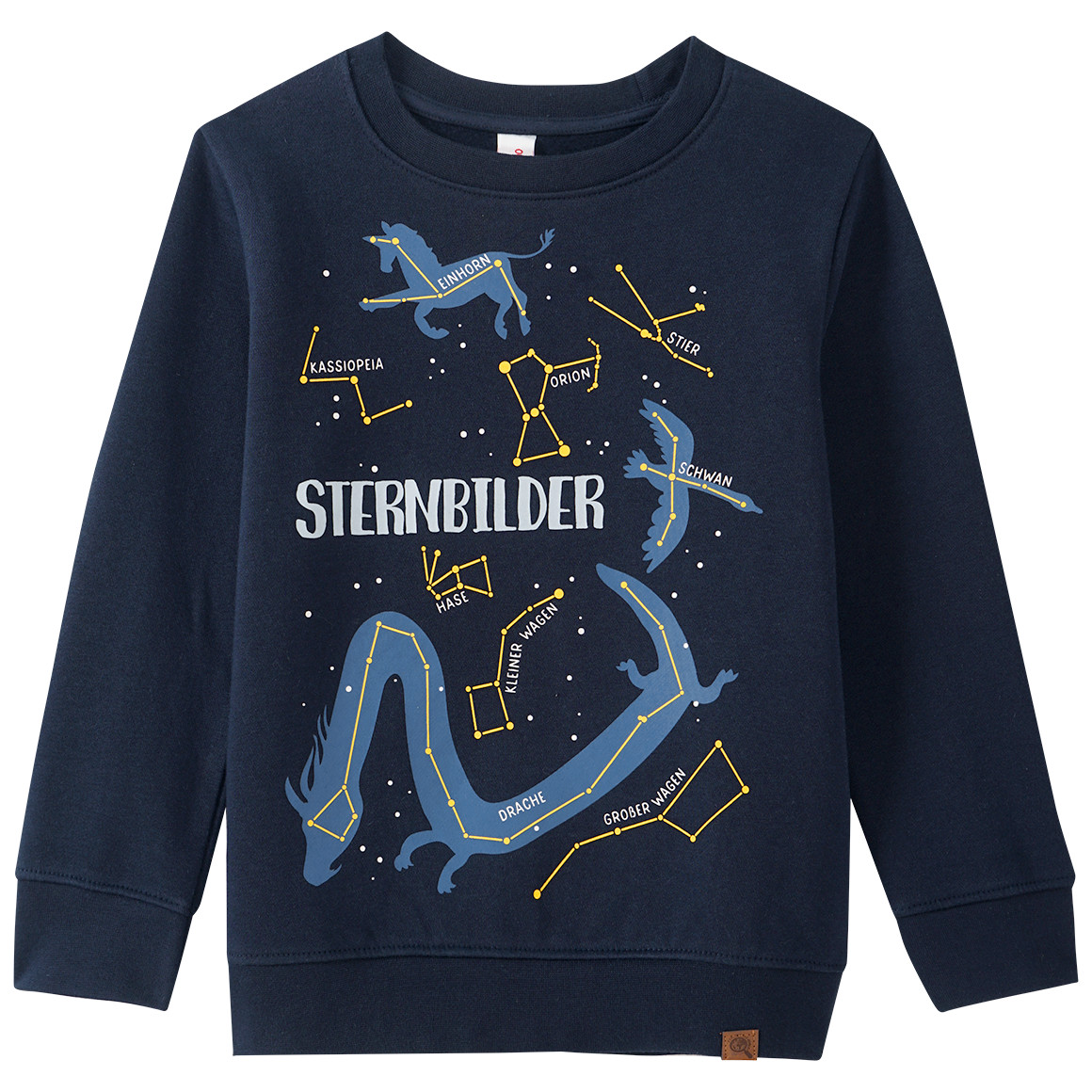Kinder Sweatshirt mit Sternbilder-Print von Topolino