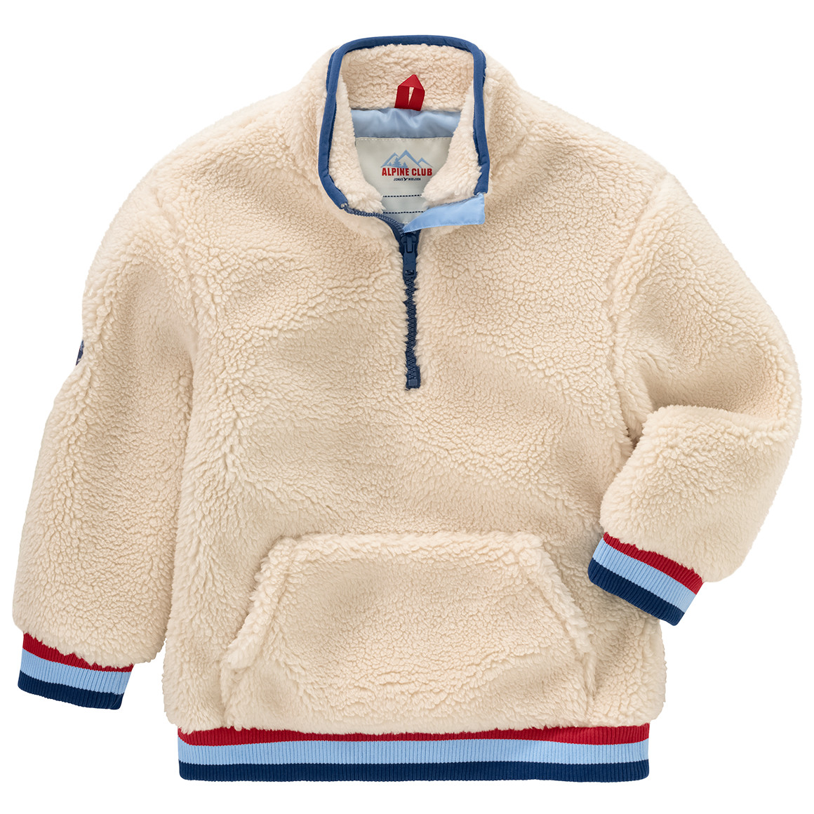 Kinder Teddy-Sweatshirt mit Kängurutasche von Topolino