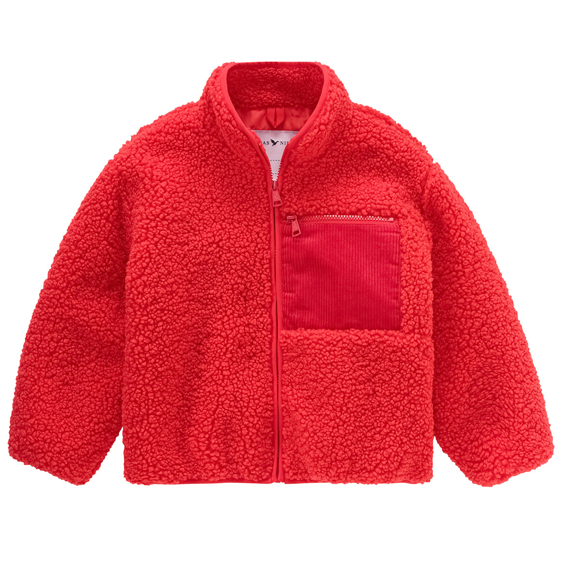 Kinder Teddyjacke mit Cord-Tasche Kinder Teddyjacke mit Cord-Tasche von Topolino