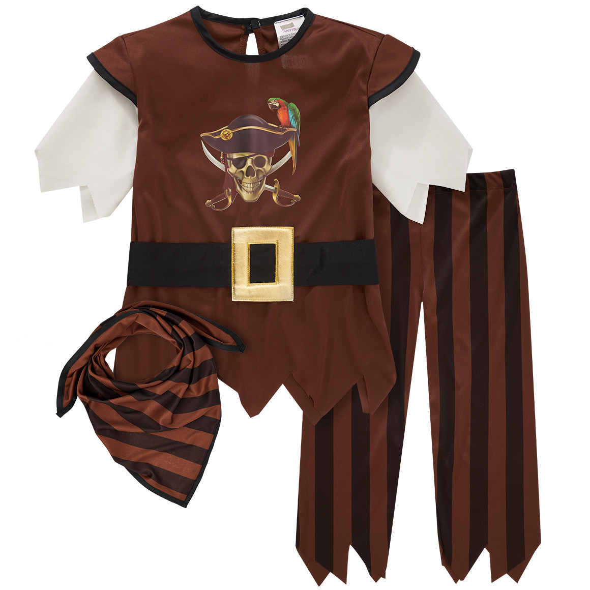 Kostüm-Set Pirat 3-teilig von Topolino