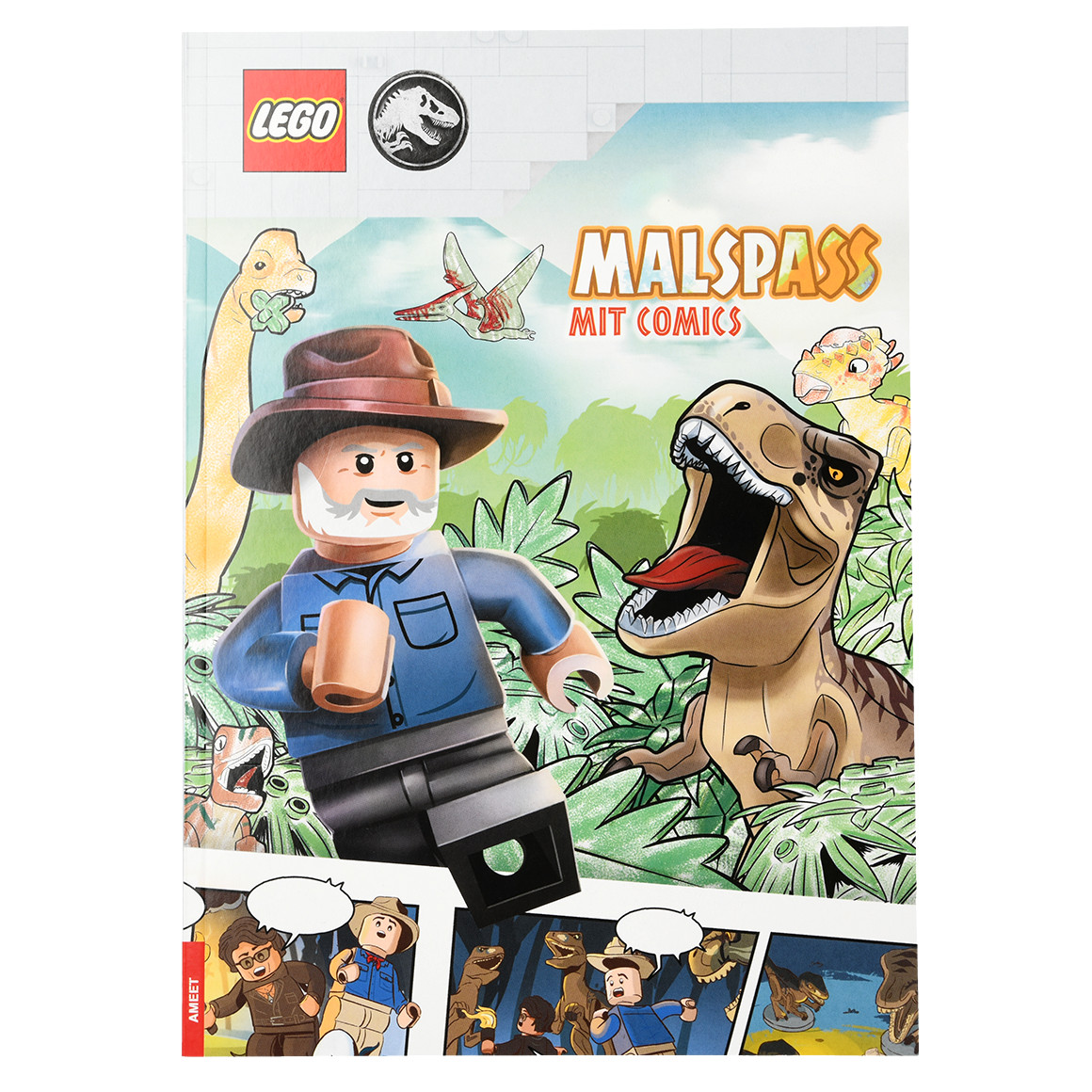 LEGO Jurassic World Rätsel-Malspaß mit Comics LEGO Jurassic World Rätsel-Malspaß mit Comics von Topolino