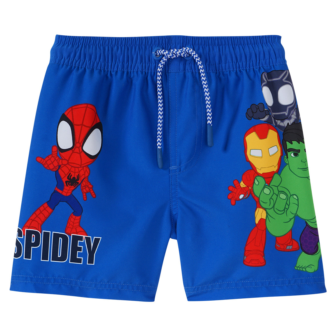 MARVEL Spider-Man UV-Badeshorts mit Kordelzug von Topolino