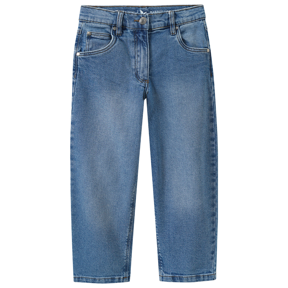 Mädchen Barrel-Jeans mit verstellbarem Bund Mädchen Barrel-Jeans mit verstellbarem Bund von Topolino