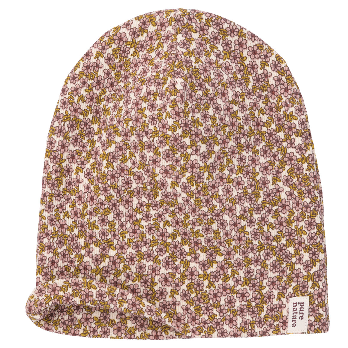 Mädchen Beanie mit Blümchen-Muster Mädchen Beanie mit Blümchen-Muster von Topolino