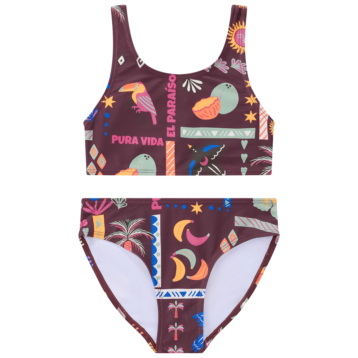 Mädchen Bikini mit Allover-Print Mädchen Bikini mit Allover-Print von Topolino