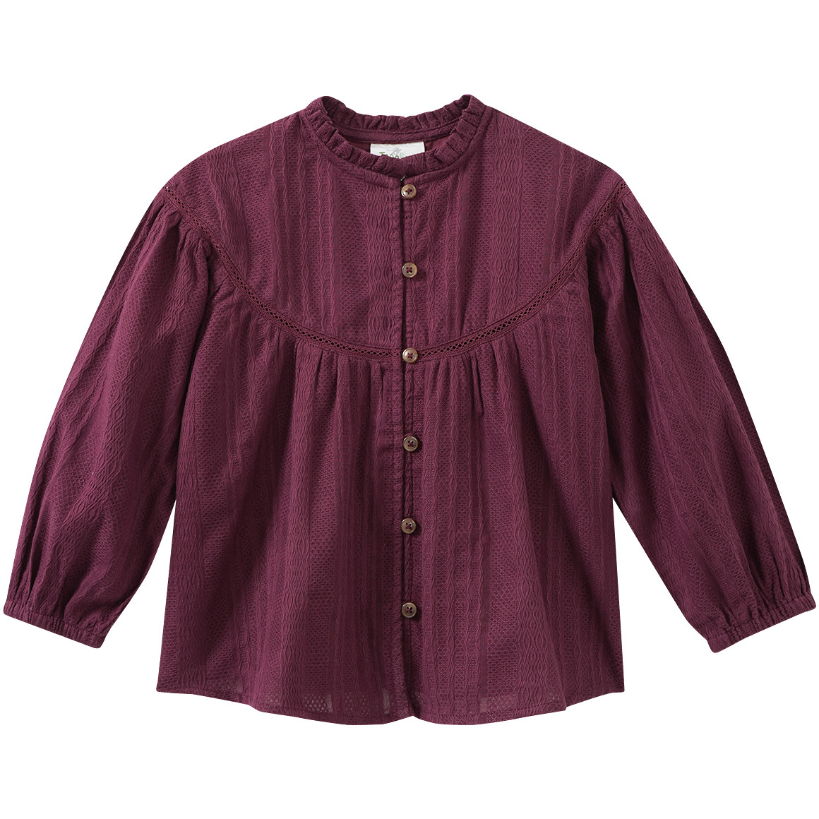Mädchen Bluse mit Ballonärmeln Mädchen Bluse mit Ballonärmeln von Topolino