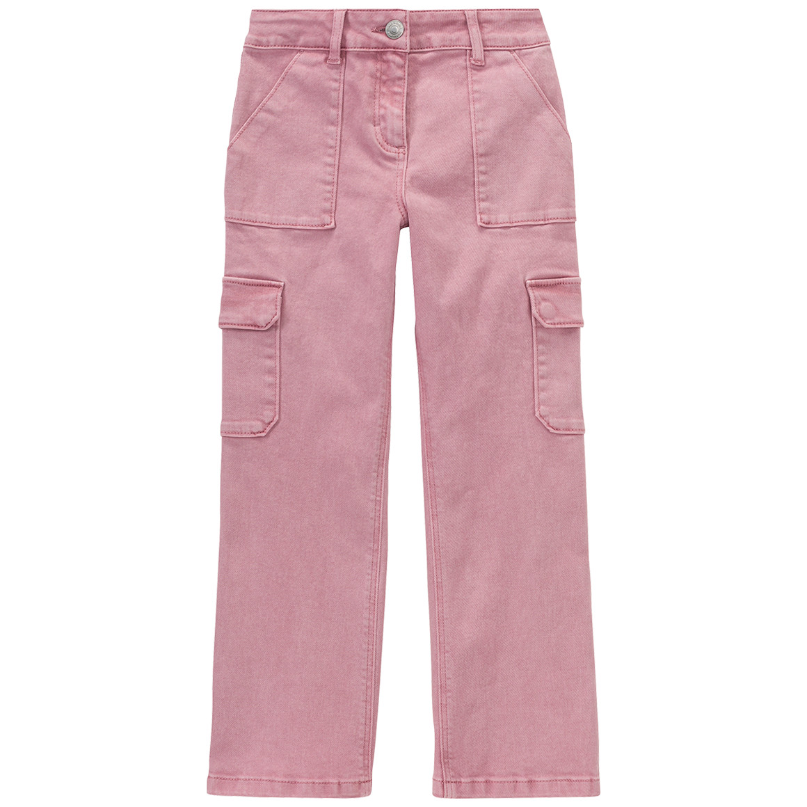 Mädchen Cargo-Jeans mit weitem Bein Mädchen Cargo-Jeans mit weitem Bein von Topolino