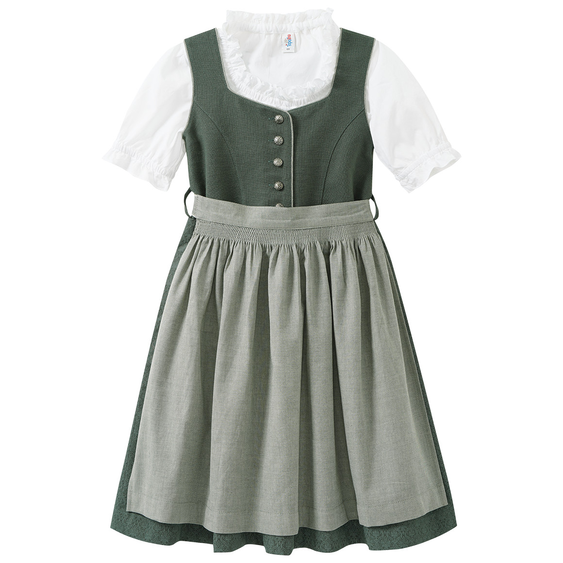 Mädchen Dirndl mit Bluse Mädchen Dirndl mit Bluse von Topolino