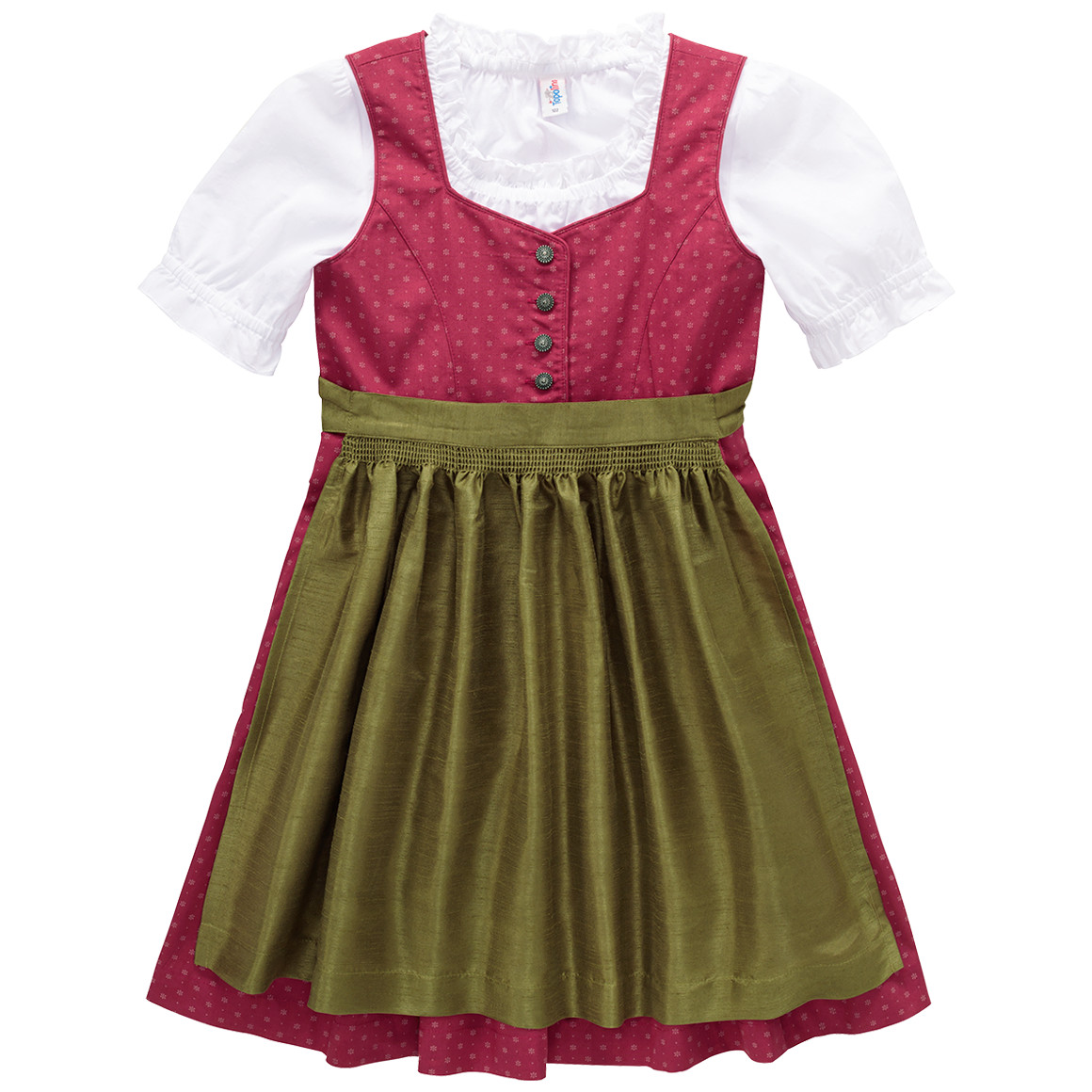 Mädchen Dirndl mit Bluse Mädchen Dirndl mit Bluse von Topolino
