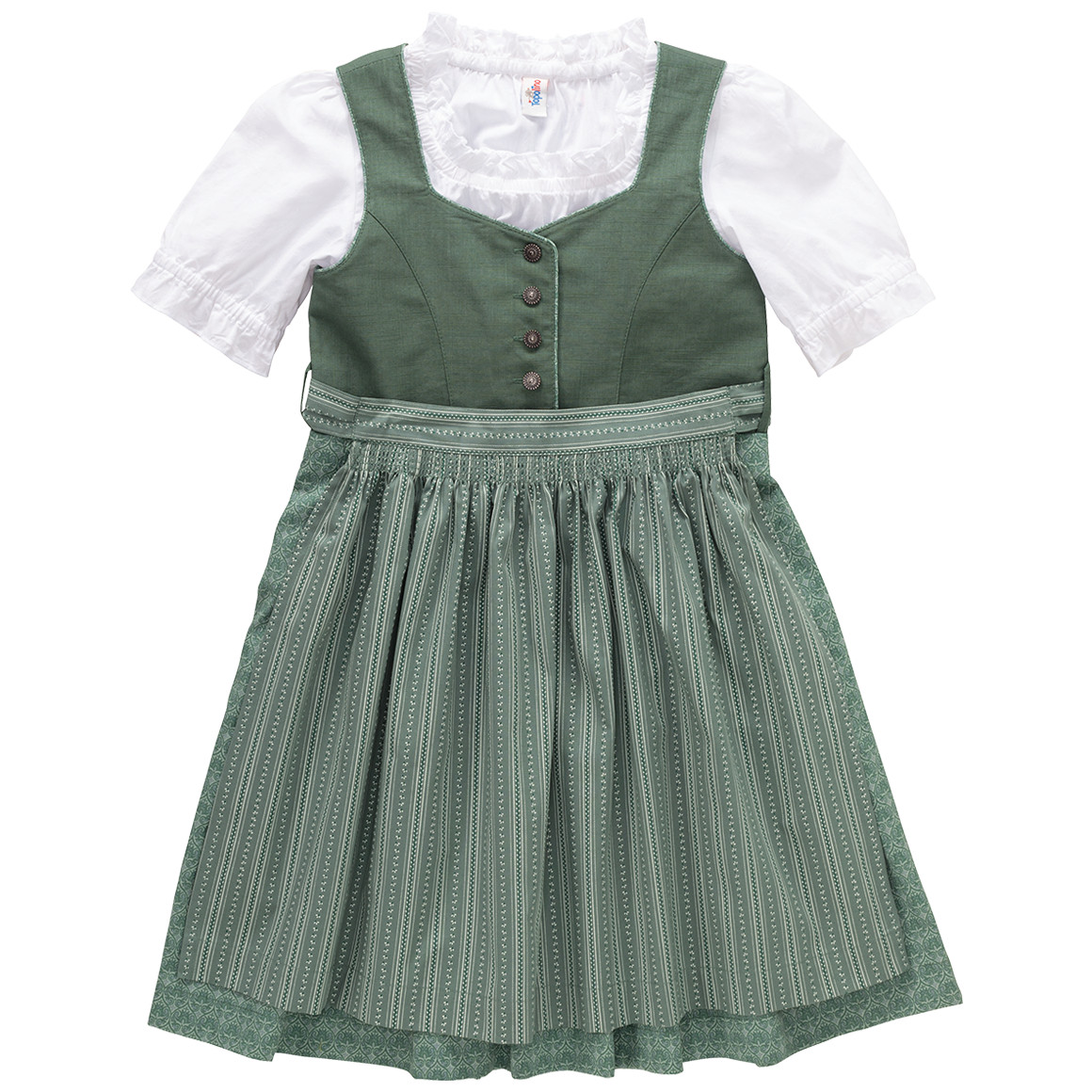 Mädchen Dirndl mit Bluse Mädchen Dirndl mit Bluse von Topolino