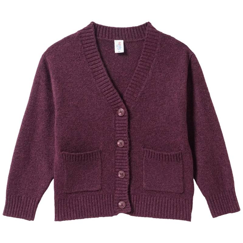 Mädchen Feinstrickjacke unifarben Mädchen Feinstrickjacke unifarben von Topolino