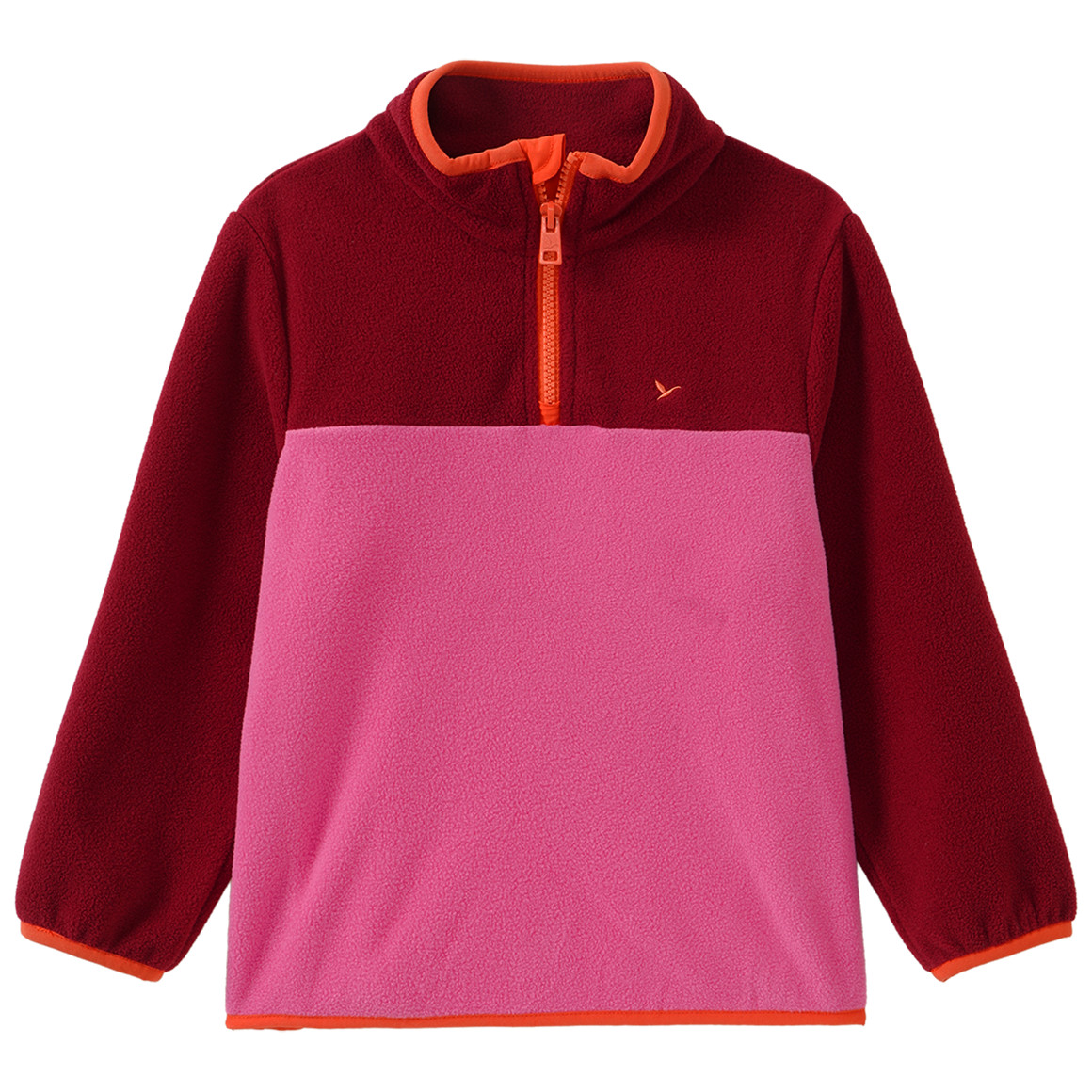 Mädchen Fleecepullover mit Farbteilern Mädchen Fleecepullover mit Farbteilern von Topolino