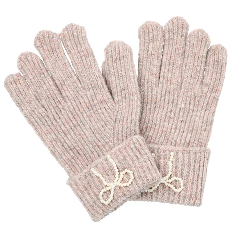 Mädchen Handschuhe mit Perlen-Applikation von Topolino