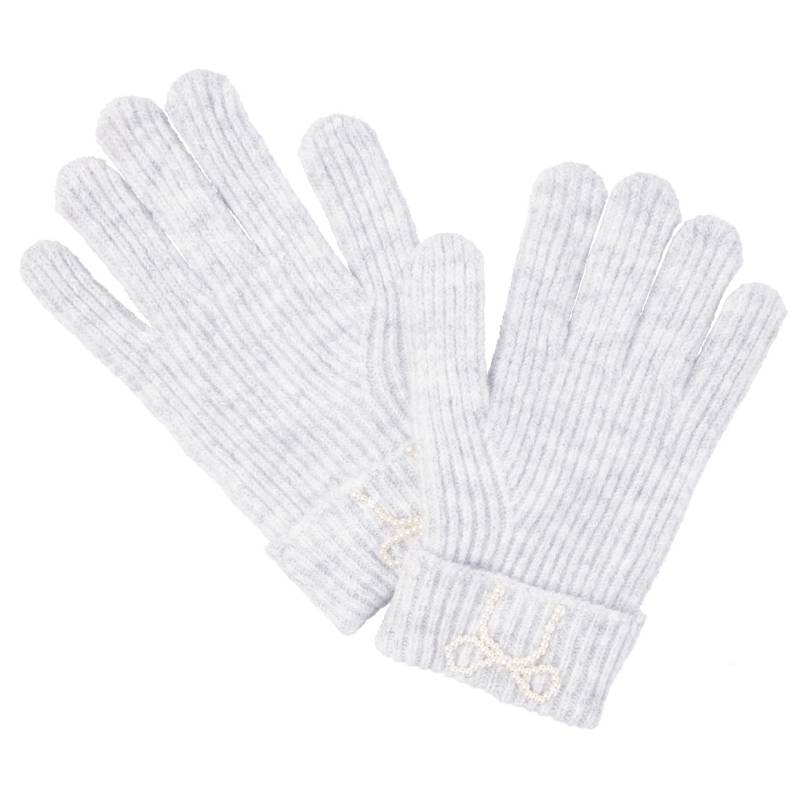 Mädchen Handschuhe mit Perlen-Applikation Mädchen Handschuhe mit Perlen-Applikation von Topolino