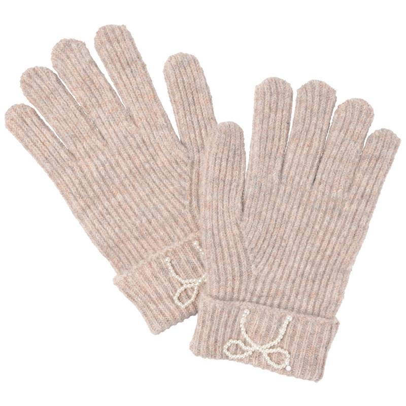 Mädchen Handschuhe mit Perlen-Applikation Mädchen Handschuhe mit Perlen-Applikation von Topolino